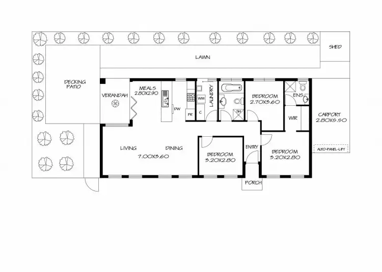 Floorplan of Homely house listing, 5/22 Fife Street, Klemzig SA 5087