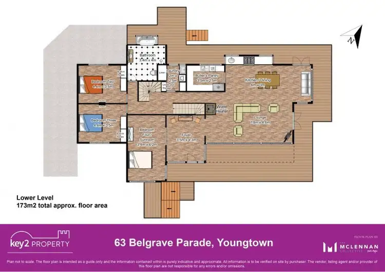 Floorplan of Homely house listing, 63 Belgrave Parade, Youngtown TAS 7249