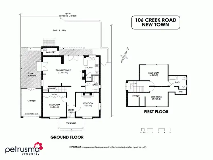Floorplan of Homely house listing, 106 Creek Road, New Town TAS 7008