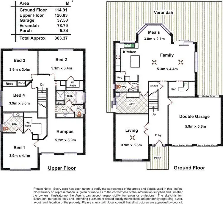 Floorplan of Homely house listing, Address available on request