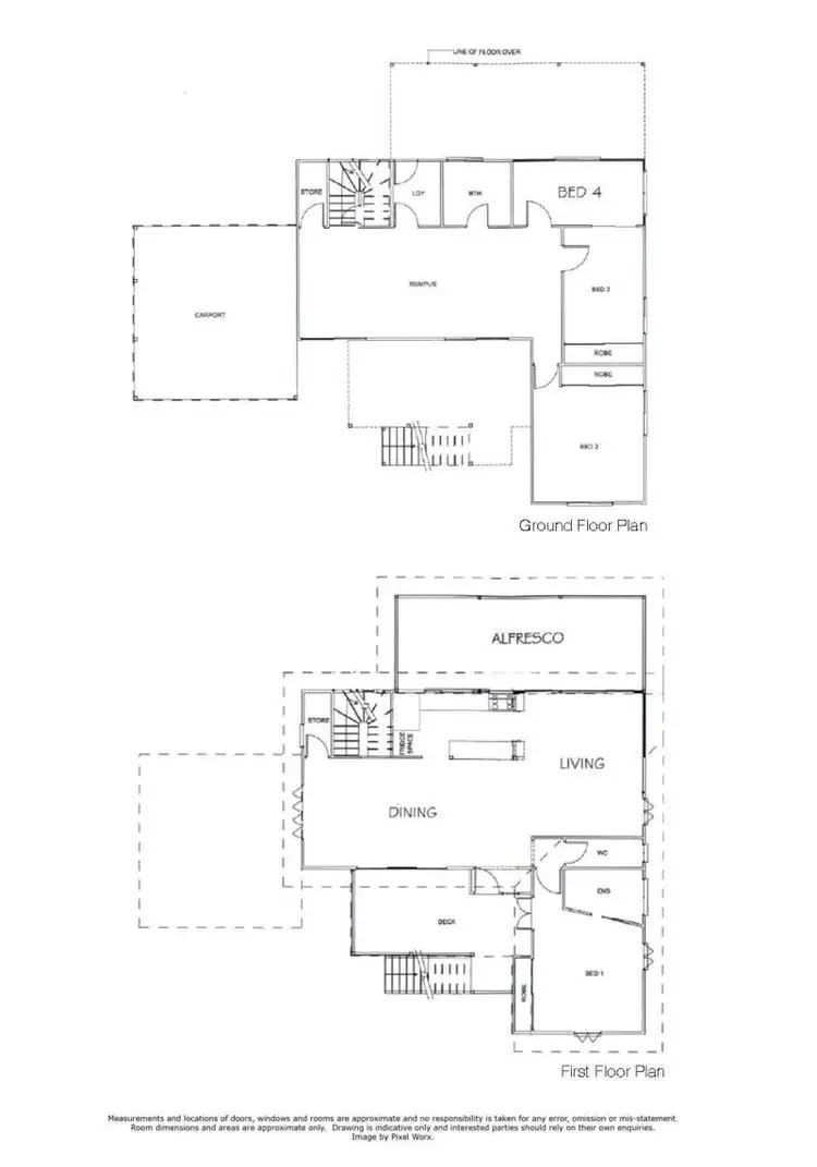 Floorplan of Homely house listing, 4 Bunning Street, Indooroopilly QLD 4068