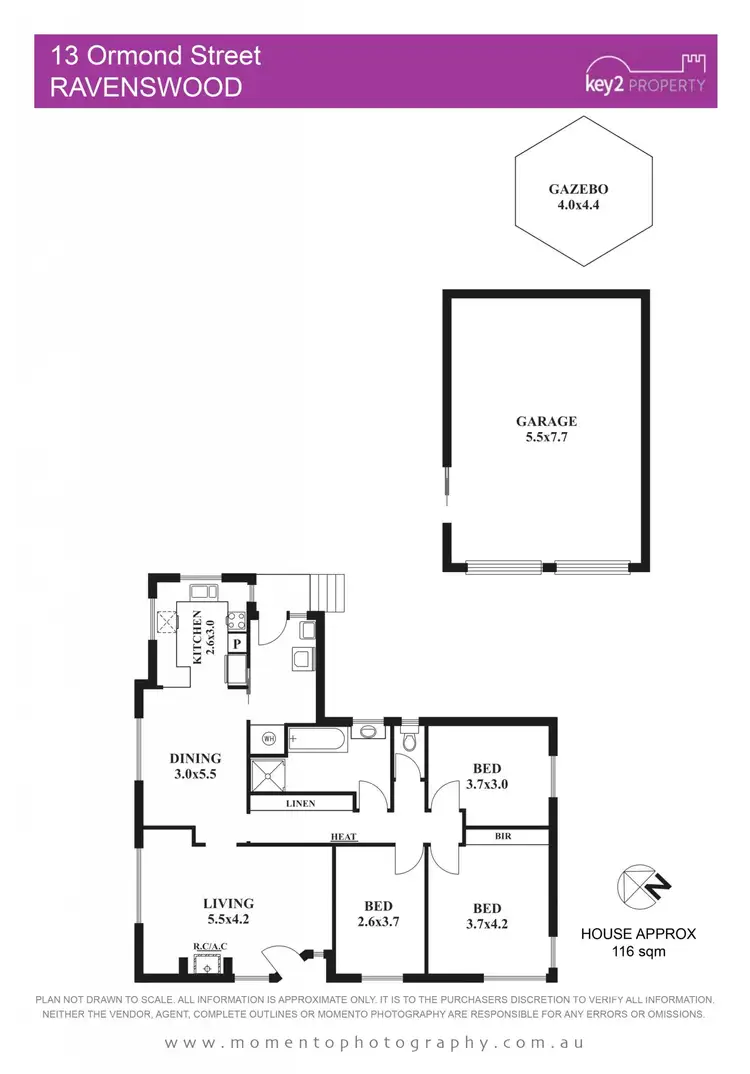 Floorplan of Homely house listing, 13 Ormond Street, Ravenswood TAS 7250
