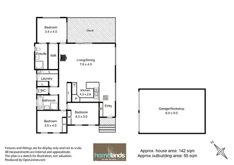 Floorplan of Homely house listing, 12 Larsen Crt, Ranelagh TAS 7109