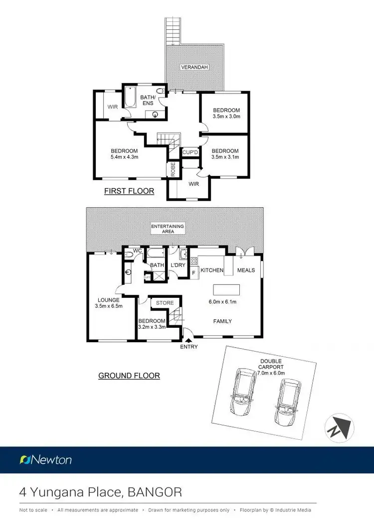 Floorplan of Homely house listing, 4 Yungana Place, Bangor NSW 2234