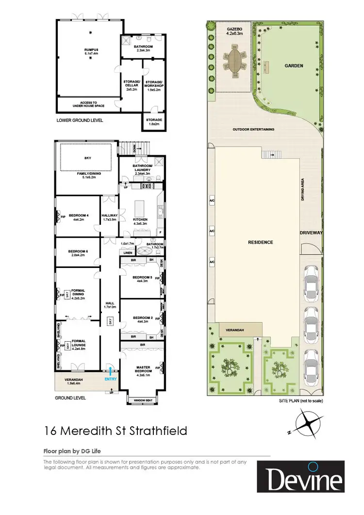 Floorplan of Homely house listing, 16 Meredith Street, Strathfield NSW 2135