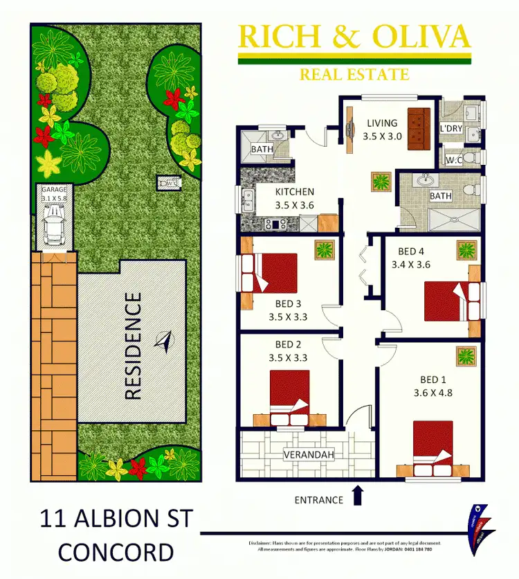 Floorplan of Homely house listing, 11 Albion Street, Concord NSW 2137