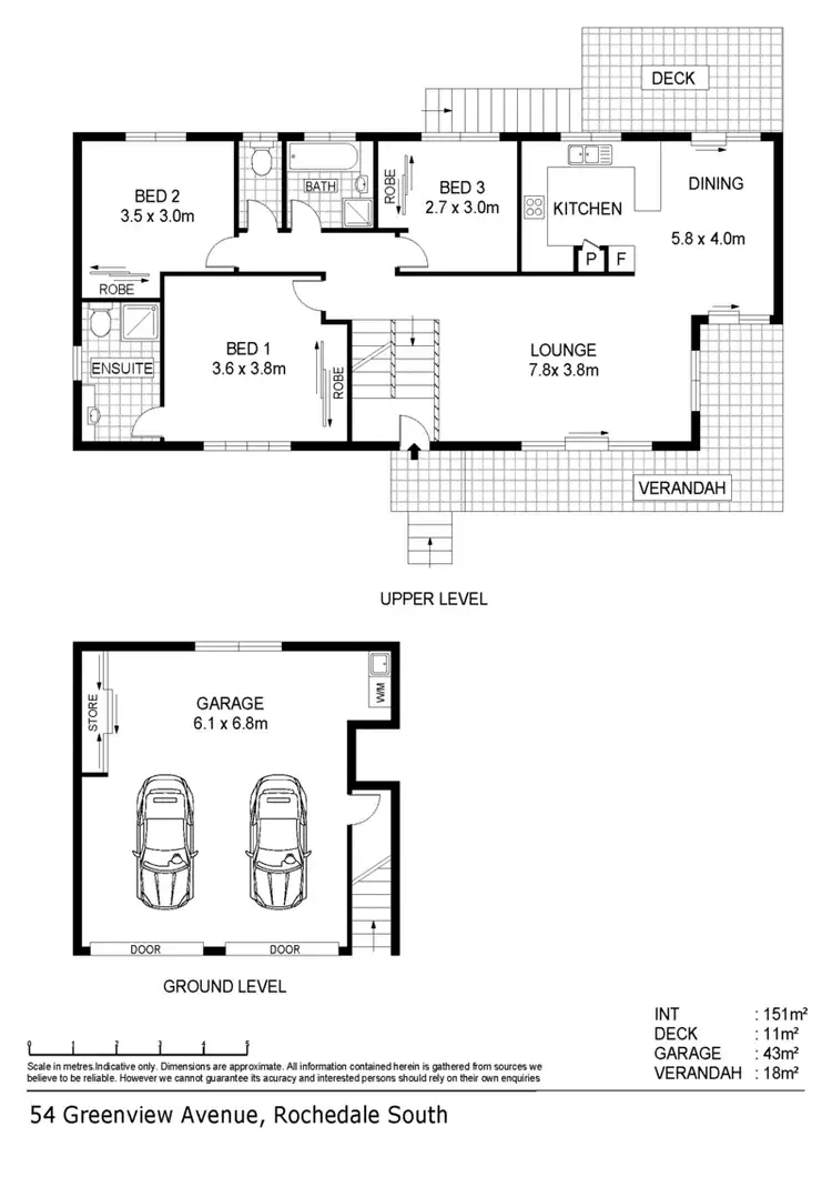 Floorplan of Homely house listing, 54 Greenview Avenue, Rochedale South QLD 4123