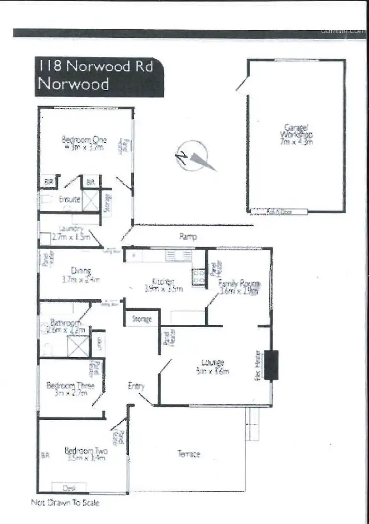 Floorplan of Homely house listing, 118 Norwood Avenue, Norwood TAS 7250