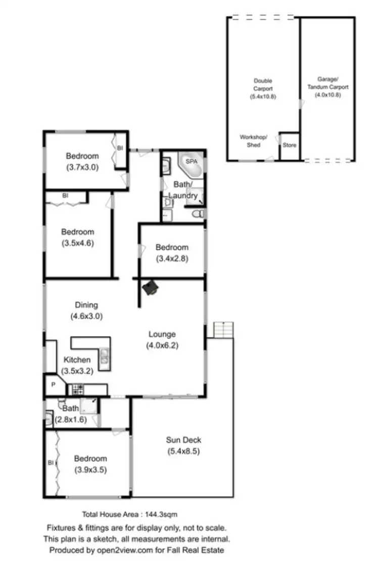 Floorplan of Homely house listing, 77 Victoria Street, Ranelagh TAS 7109