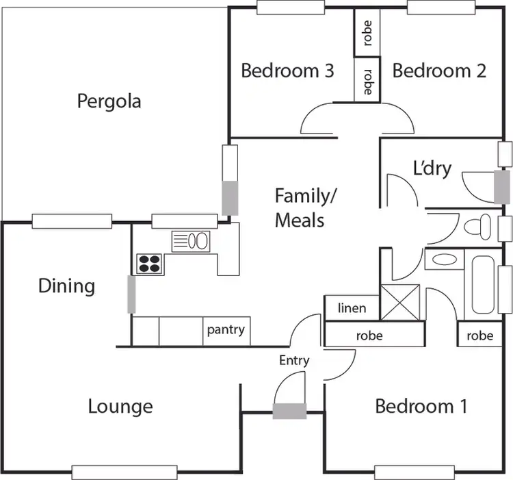 Floorplan of Homely house listing, 15 Feint Street, Conder ACT 2906