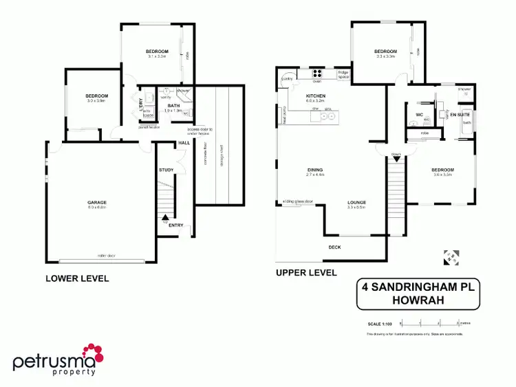 Floorplan of Homely house listing, 4 Sandringham Place, Howrah TAS 7018