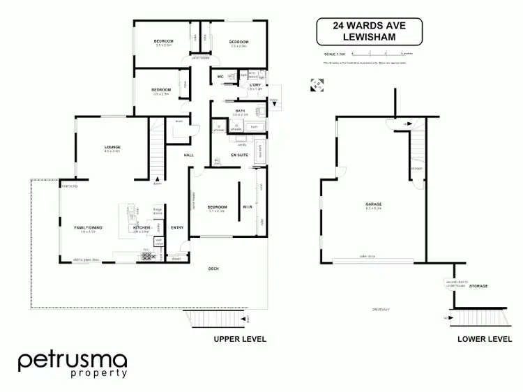Floorplan of Homely house listing, 24 Wards Avenue, Lewisham TAS 7173