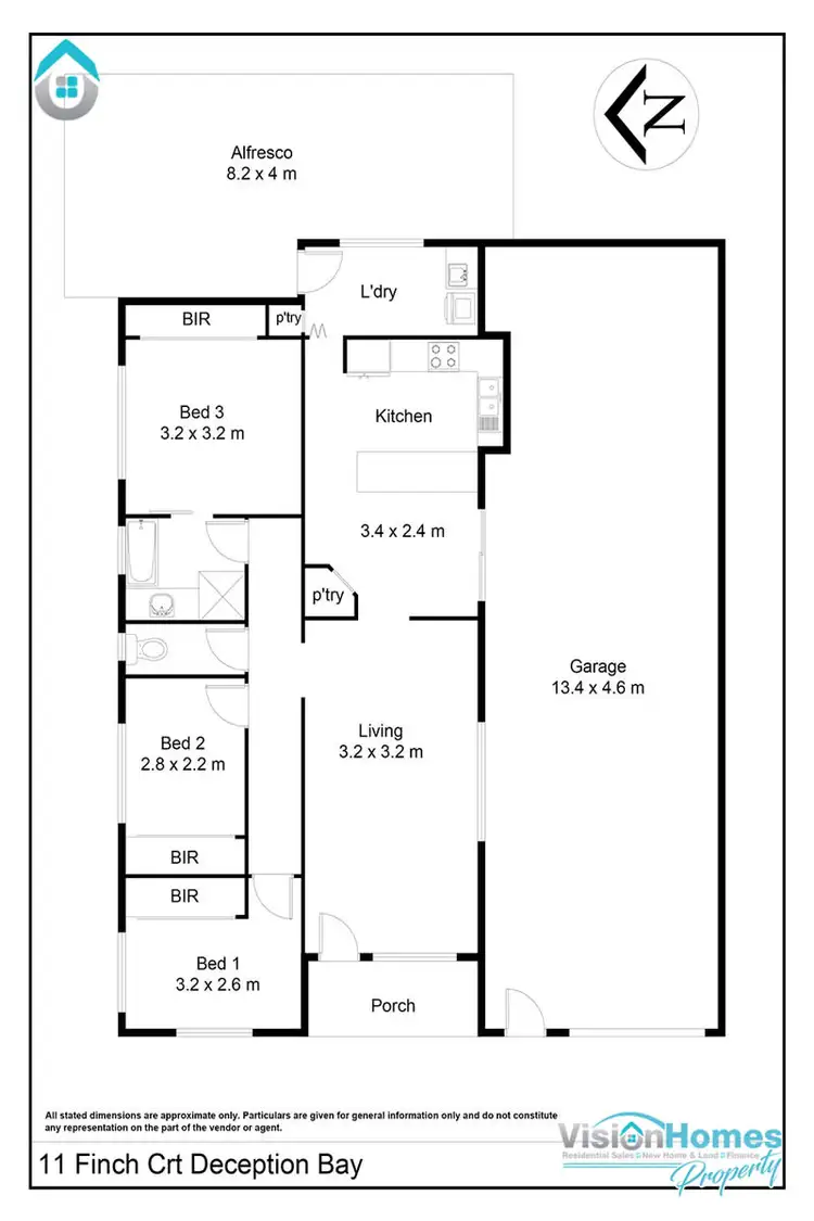 Floorplan of Homely house listing, 11 Finch Court, Deception Bay QLD 4508