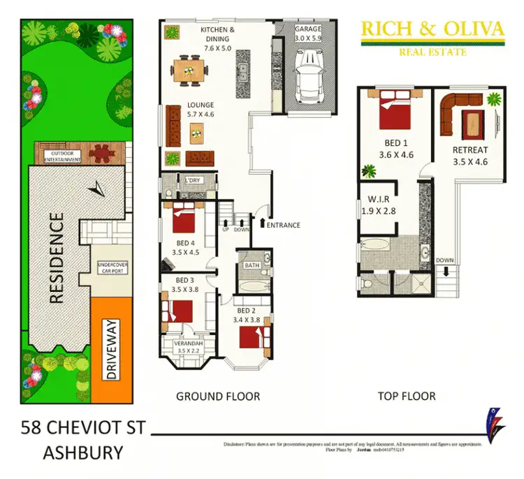 Floorplan of Homely house listing, 58 Cheviot Street, Ashbury NSW 2193
