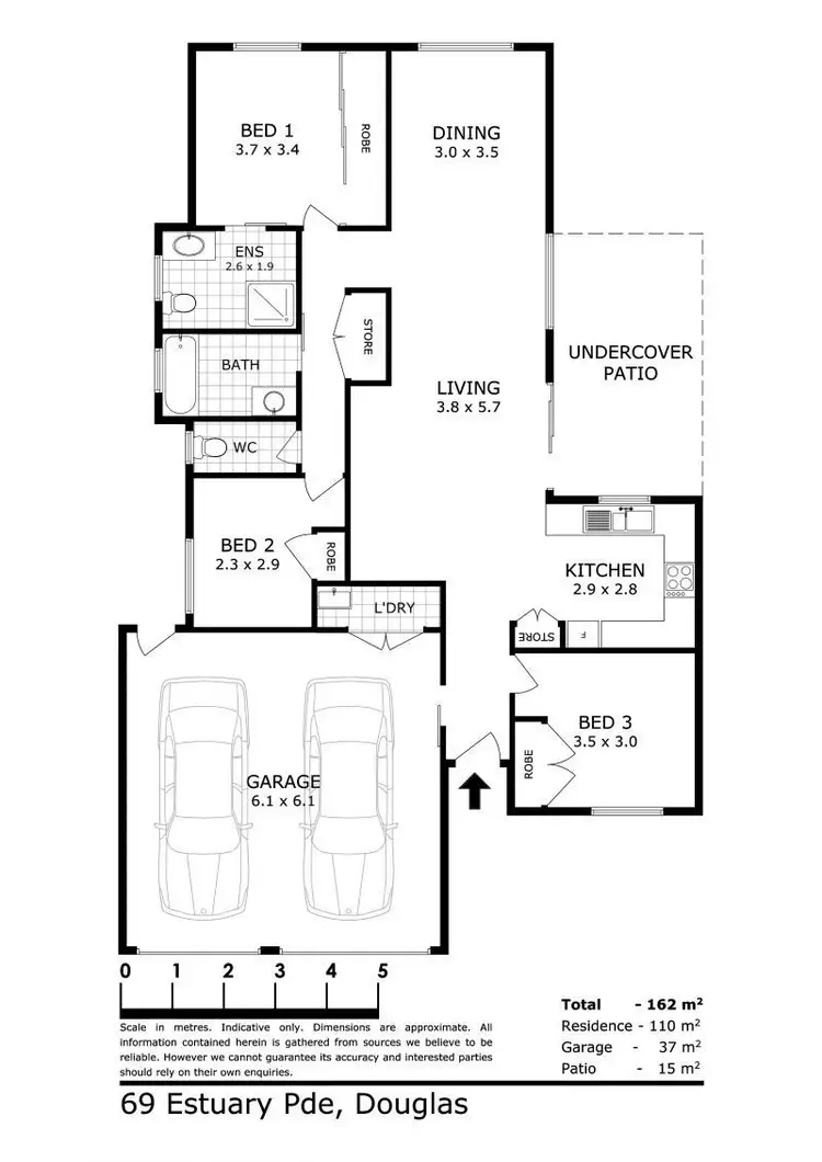 Floorplan of Homely house listing, 69 Estuary Parade, Douglas QLD 4814