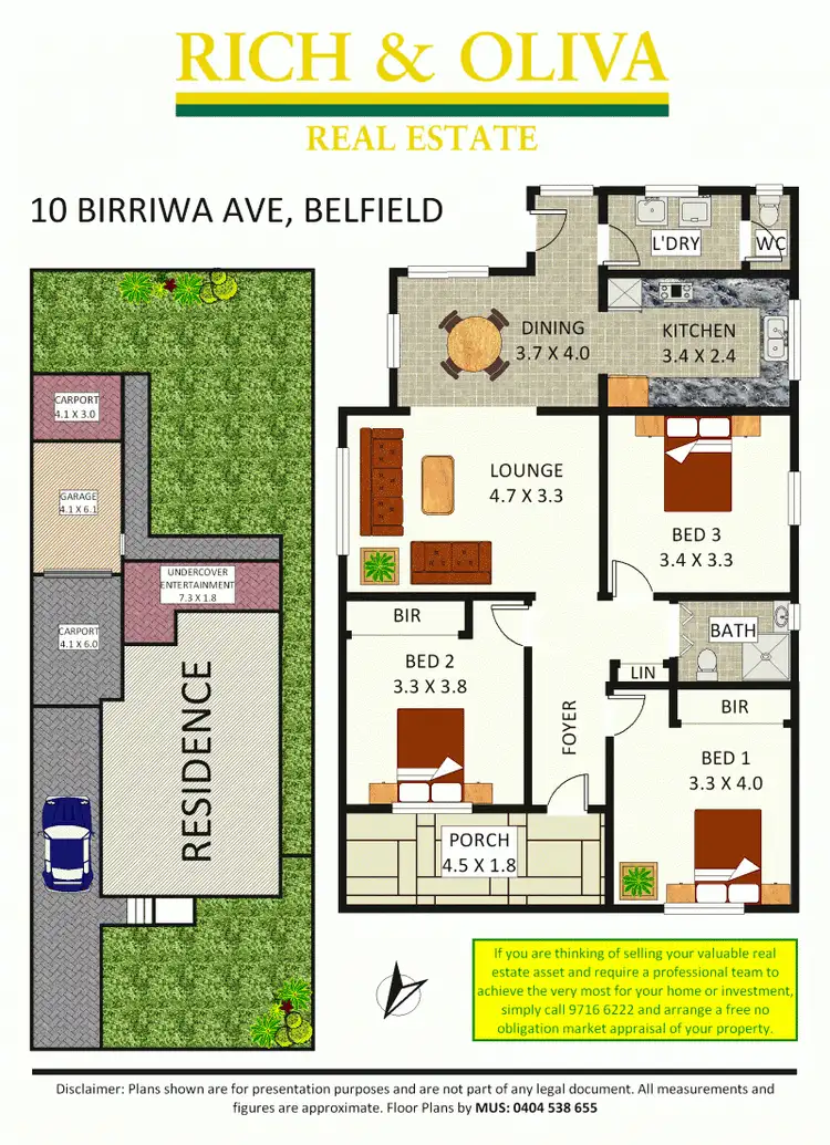 Floorplan of Homely house listing, 10 Birriwa Avenue, Belfield NSW 2191