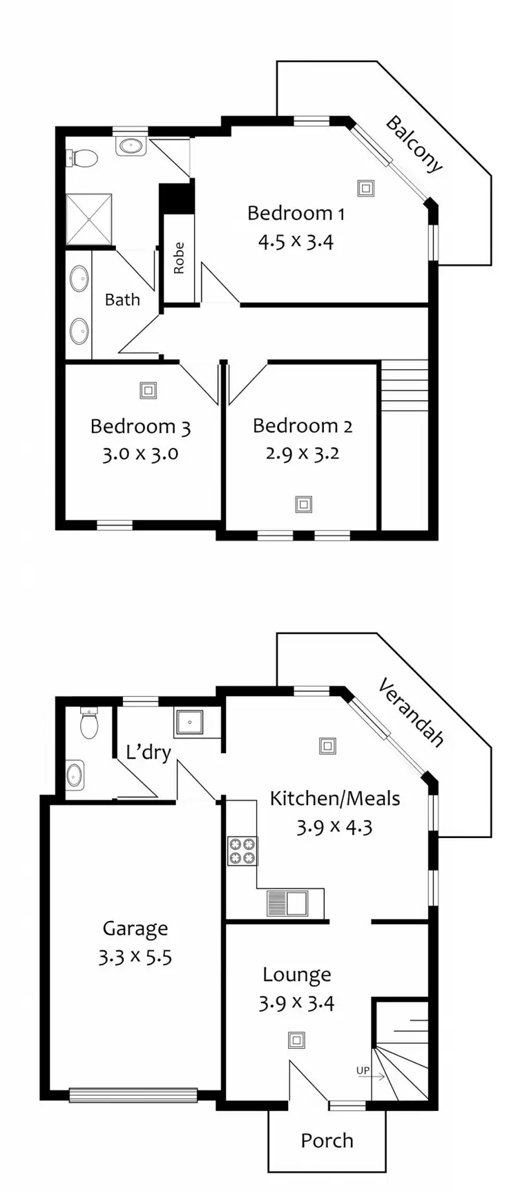 Floorplan of Homely house listing, 1/1 Thomas Street, Seacliff Park SA 5049