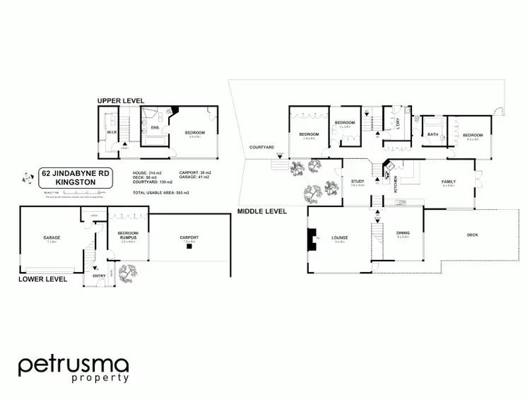 Floorplan of Homely house listing, 62 Jindabyne Road, Kingston Beach TAS 7050
