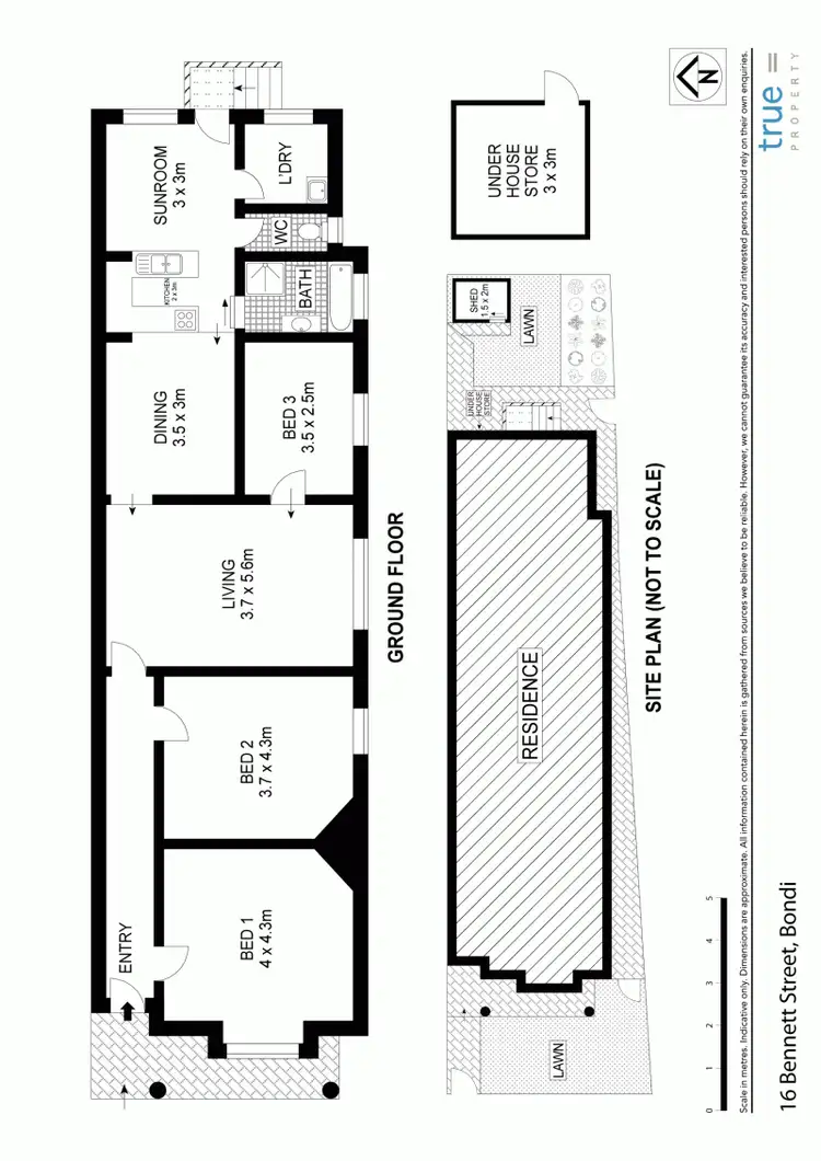 Floorplan of Homely house listing, 16 Bennett Street, Bondi NSW 2026