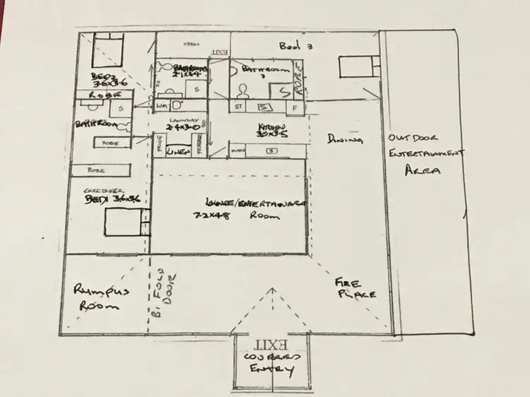 Floorplan of Homely rural property listing, 152 Casuarina Drive, Eugowra NSW 2806