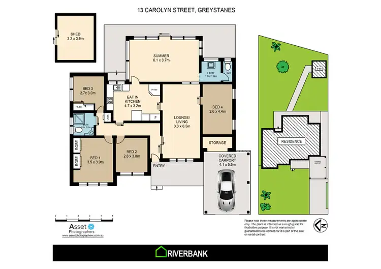 Floorplan of Homely house listing, 13 Carolyn St, Greystanes NSW 2145