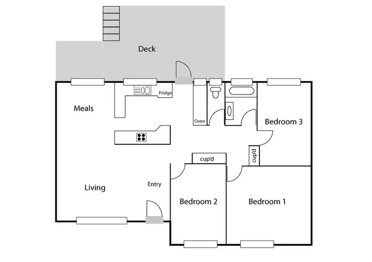 Floorplan of Homely house listing, 38 Wittenoom Crescent, Stirling ACT 2611
