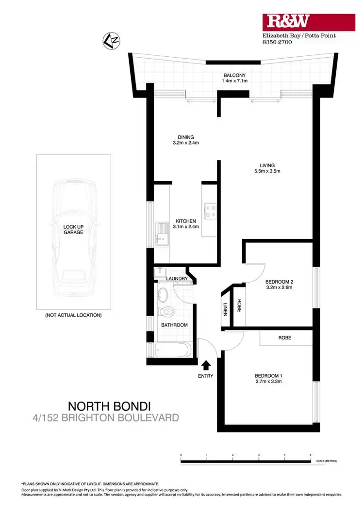 Floorplan of Homely apartment listing, 4/152 Brighton Boulevard, North Bondi NSW 2026