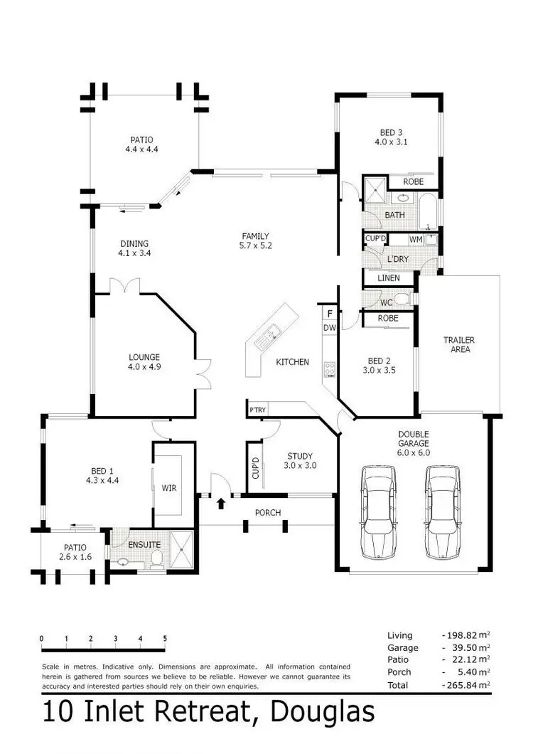 Floorplan of Homely house listing, 10 Inlet Retreat, Douglas QLD 4814