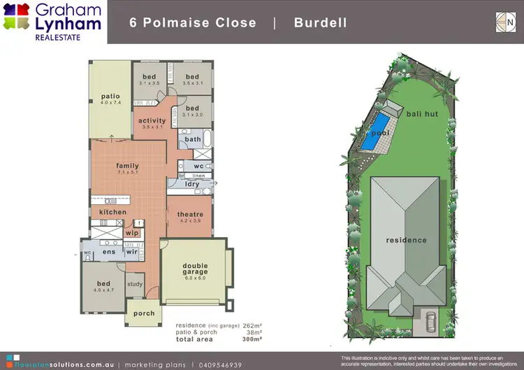 Floorplan of Homely house listing, 6 Polmaise Close, Burdell QLD 4818