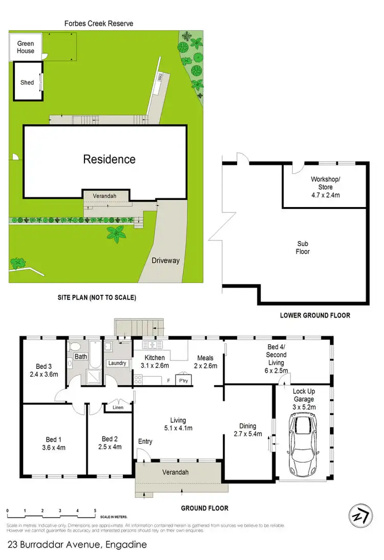Floorplan of Homely house listing, 23 Burraddar Avenue, Engadine NSW 2233