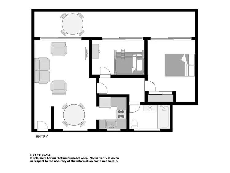 Floorplan of Homely apartment listing, 2/104 Magnus Street, Nelson Bay NSW 2315