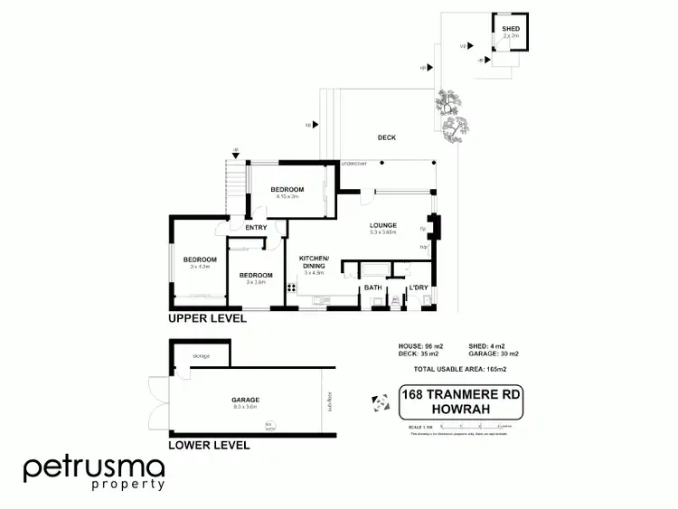 Floorplan of Homely house listing, 168 Tranmere Road, Howrah TAS 7018