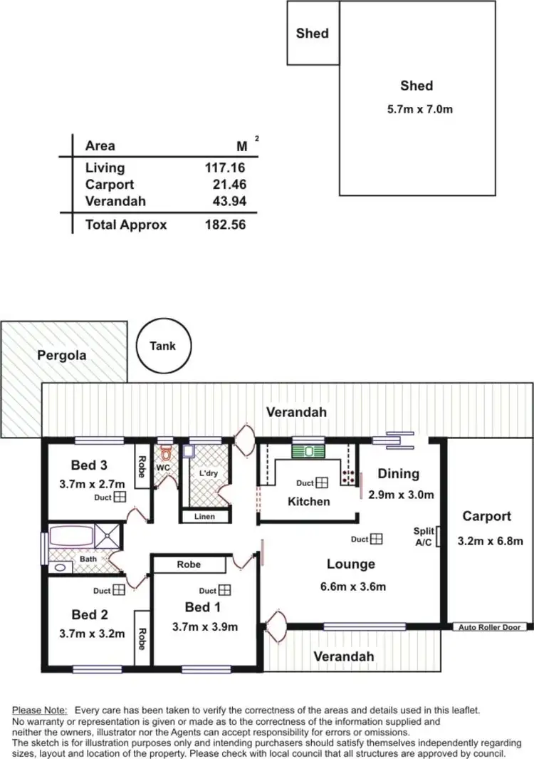 Floorplan of Homely house listing, Address available on request