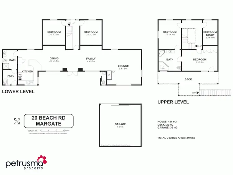 Floorplan of Homely house listing, 20 Beach Road, Margate TAS 7054