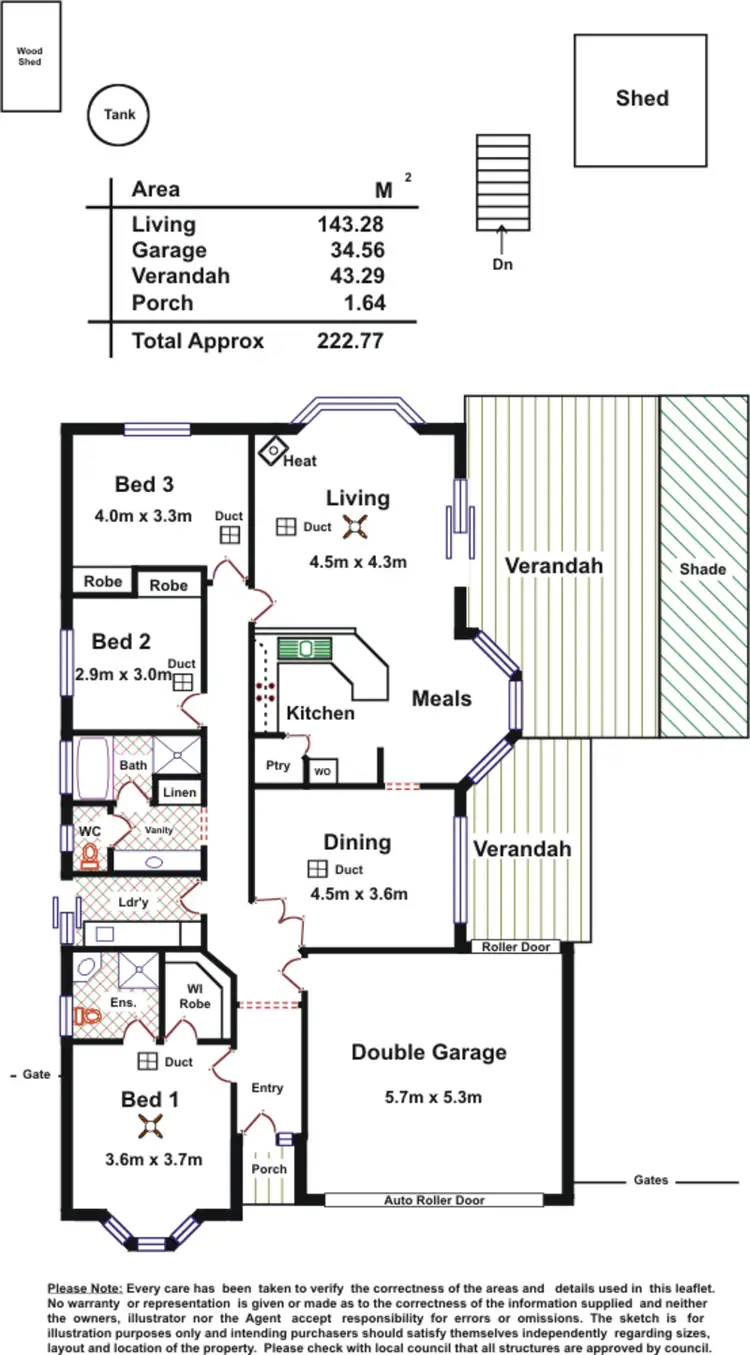 Floorplan of Homely house listing, Address available on request