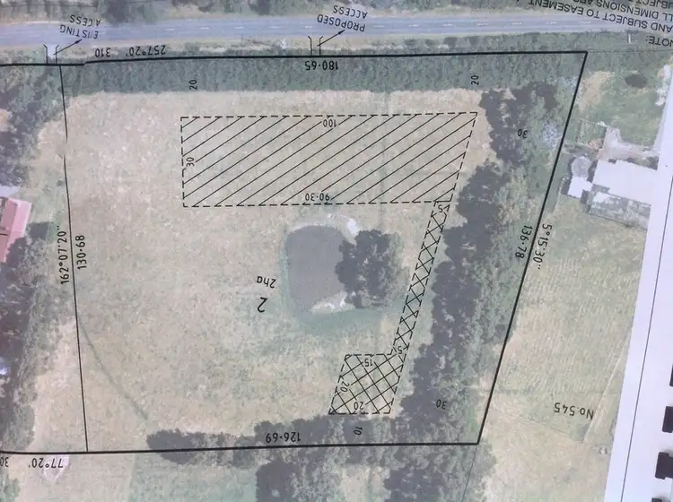 Floorplan of Homely rural property listing, Lot 2/565 Lynnes Road, Wattle Bank VIC 3995