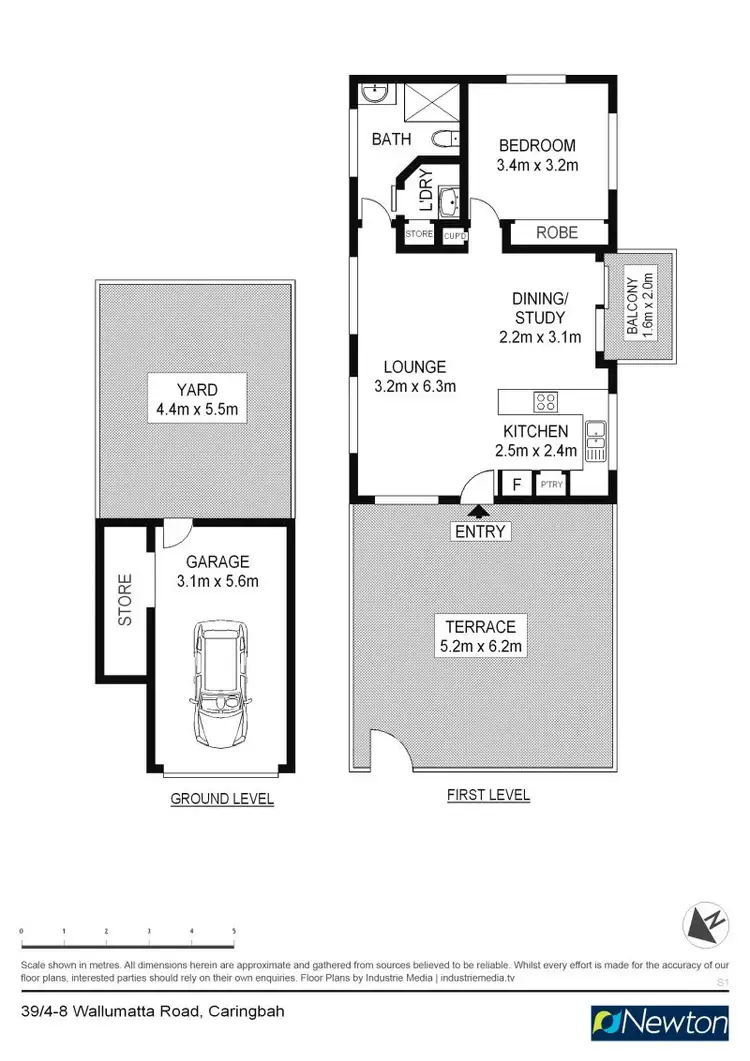 Floorplan of Homely townhouse listing, Address available on request