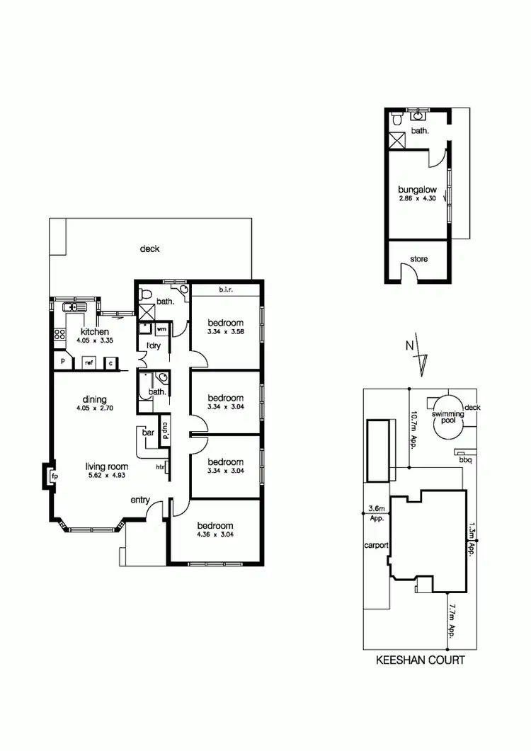 Floorplan of Homely house listing, 3 Keeshan Court, Altona VIC 3018