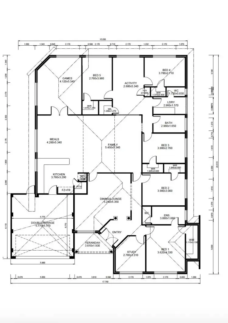Floorplan of Homely house listing, 8 Ashmore Avenue, Canning Vale WA 6155
