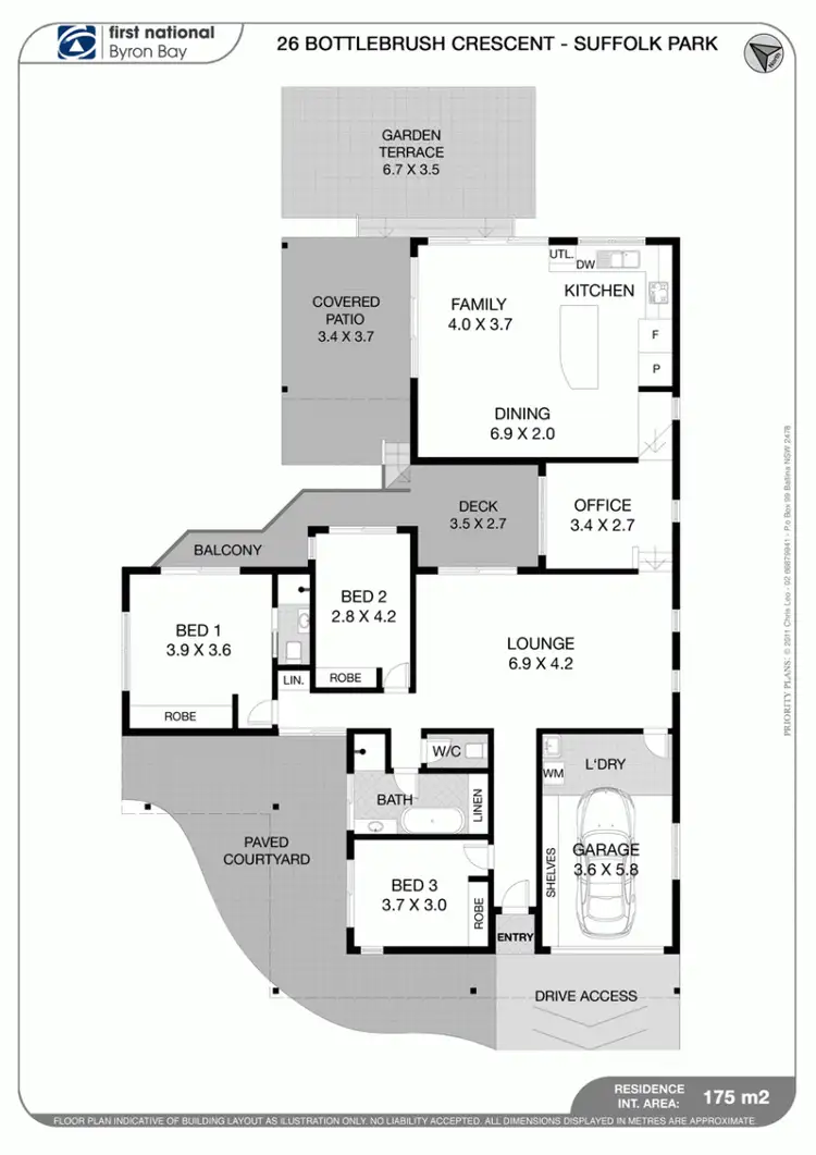 Floorplan of Homely house listing, 26 Bottlebrush Crescent, Suffolk Park NSW 2481