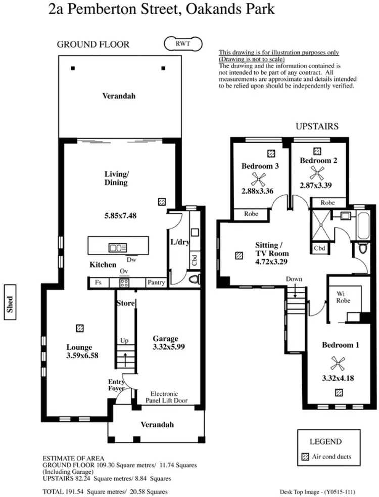 Floorplan of Homely house listing, 2A Pemberton Street, Oaklands Park SA 5046