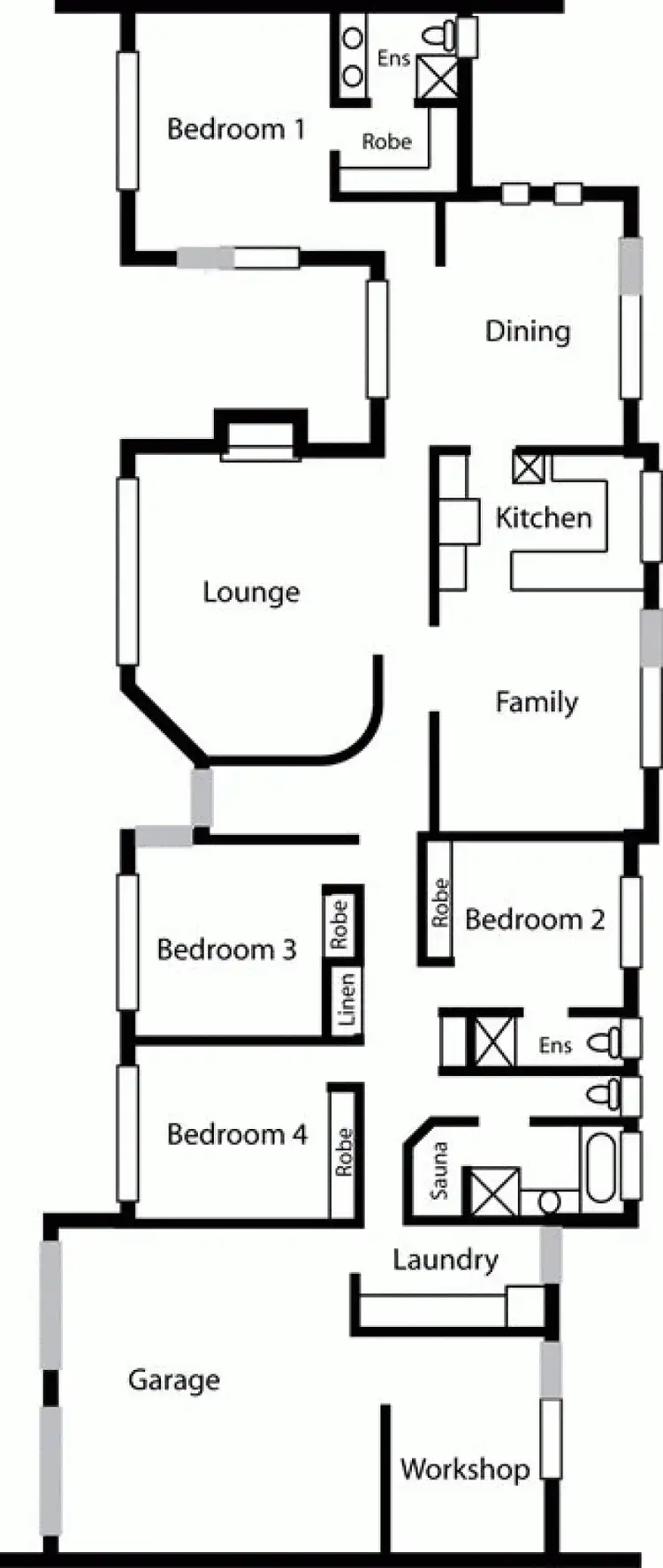 Floorplan of Homely townhouse listing, 11/32 Bunbury Street, Stirling ACT 2611