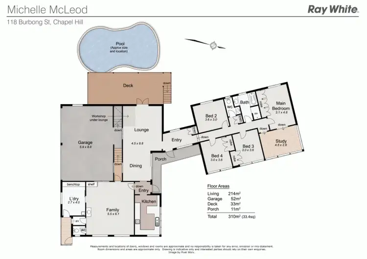 Floorplan of Homely house listing, 118 Burbong Street, Chapel Hill QLD 4069