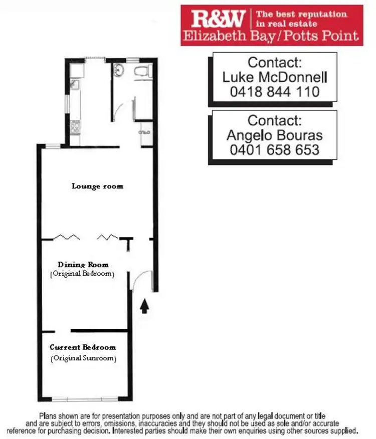 Floorplan of Homely apartment listing, 7/126 Brougham Street, Potts Point NSW 2011