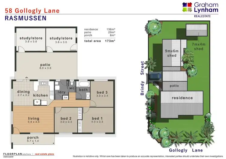 Floorplan of Homely house listing, 58 Gollogly Lane, Rasmussen QLD 4815