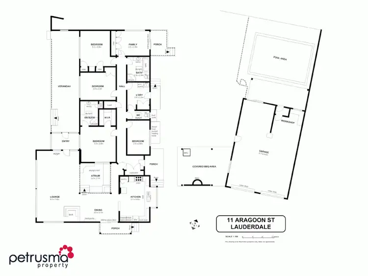 Floorplan of Homely house listing, 11 Aragoon Street, Lauderdale TAS 7021