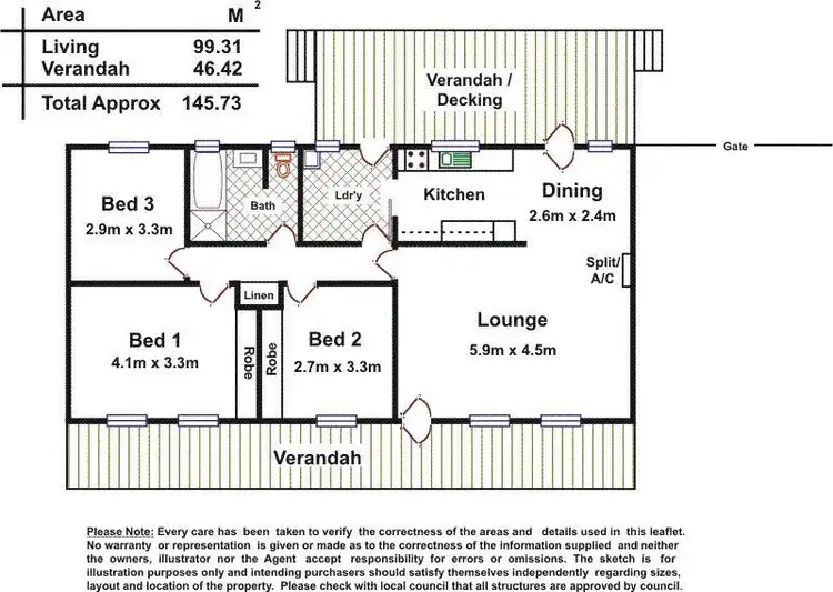 Floorplan of Homely house listing, Address available on request