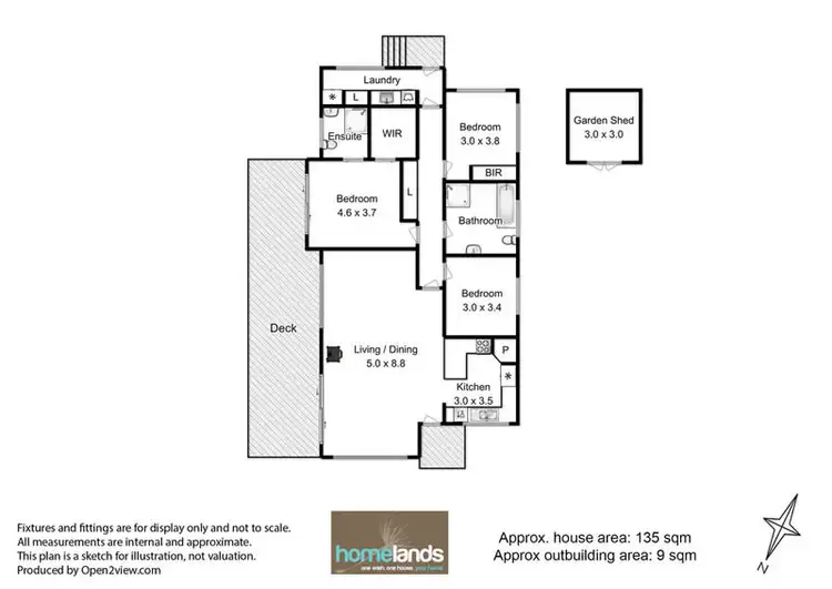 Floorplan of Homely house listing, 23 Silver Hill Road, Cygnet TAS 7112