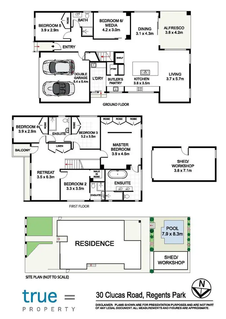 Floorplan of Homely house listing, 30 Clucas Road, Regents Park NSW 2143
