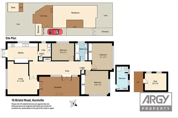 Floorplan of Homely house listing, 19 Bristol Road, Hurstville NSW 2220